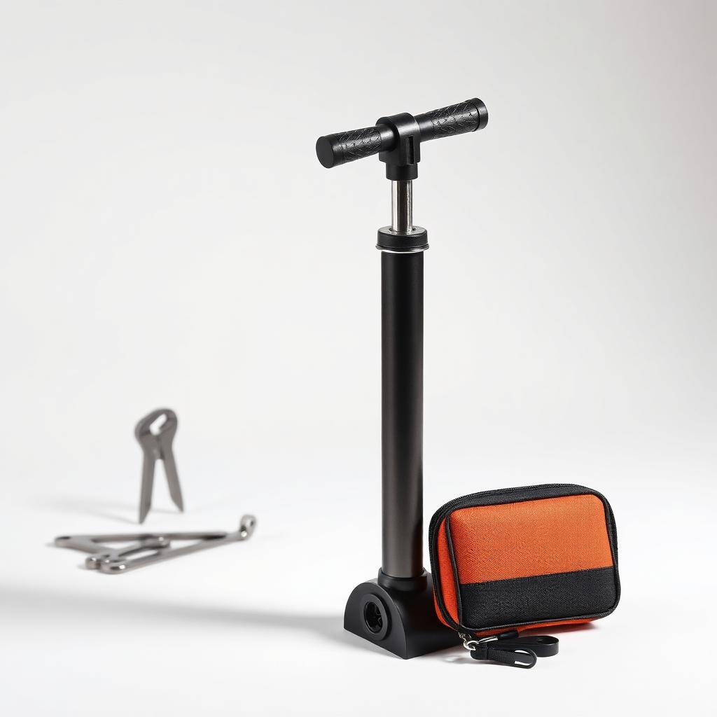 Floor Pump & Multi-Tool Kit